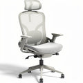 **Ergonomische Bureaustoel met Ademend Net en Verstelbare Armleuningen**